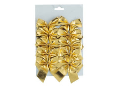 Dekomat AG | Dekomat Samtschlaufen Gold, 10 Stück | 9x8 cm, Polyester