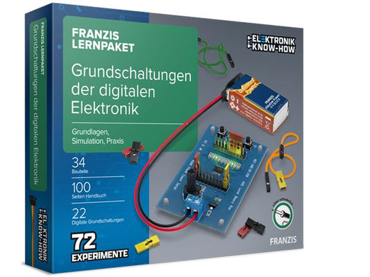 Franzis | Lernpaket Digitale Elektronik | Grundschaltungen der dig. Elektronik