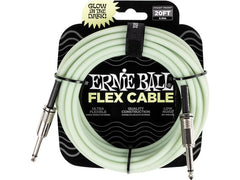 Ernie Ball | 6437 Kabel Glow in the Dark | Kabel, 6.09 m, leuchtend