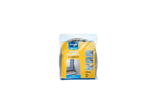 Coltogum | Fugenfüllprofil 10mmx5m | 3,20mmx38mmx1,5m schwarz
