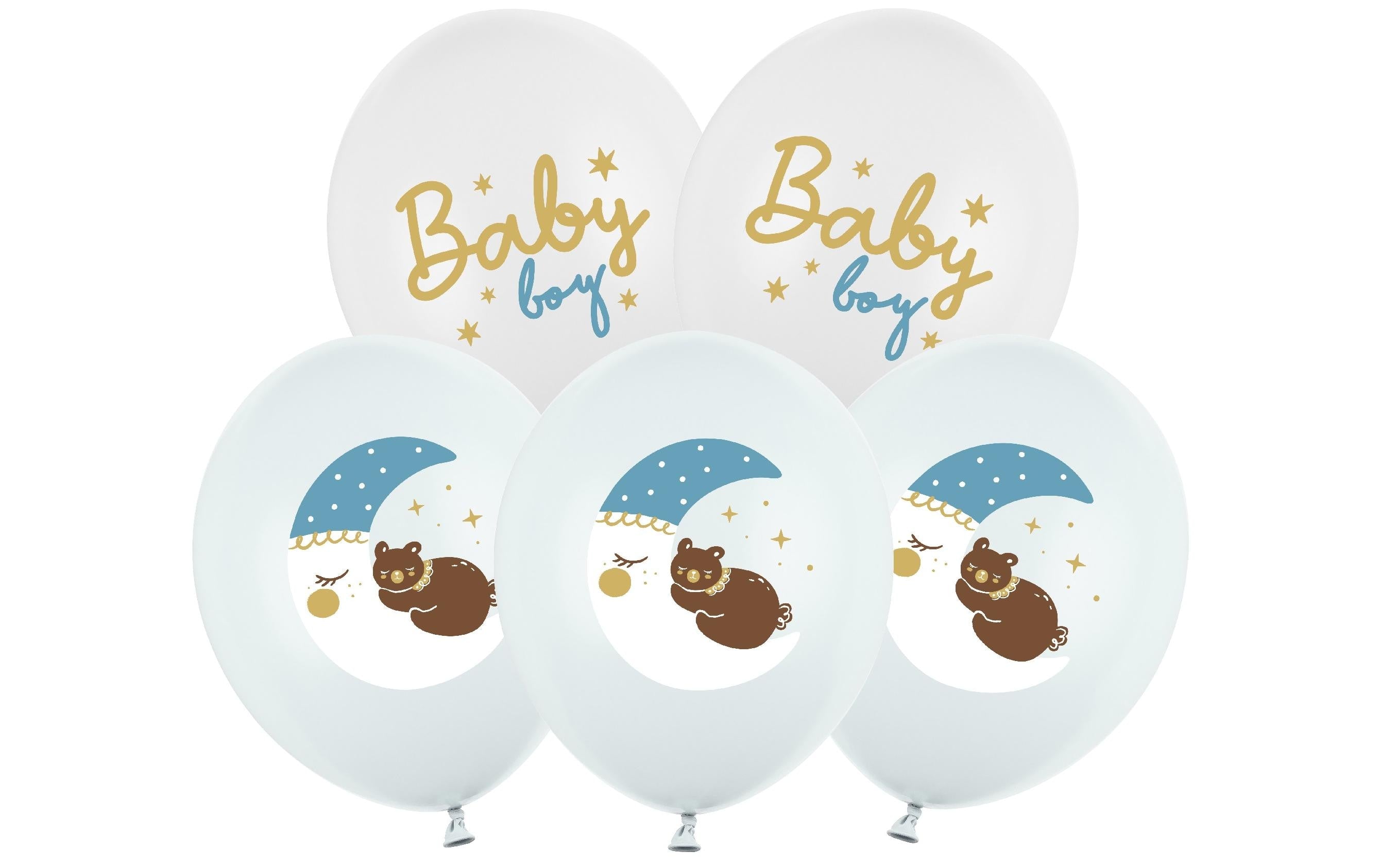 Partydeco Ballon Baby Boy