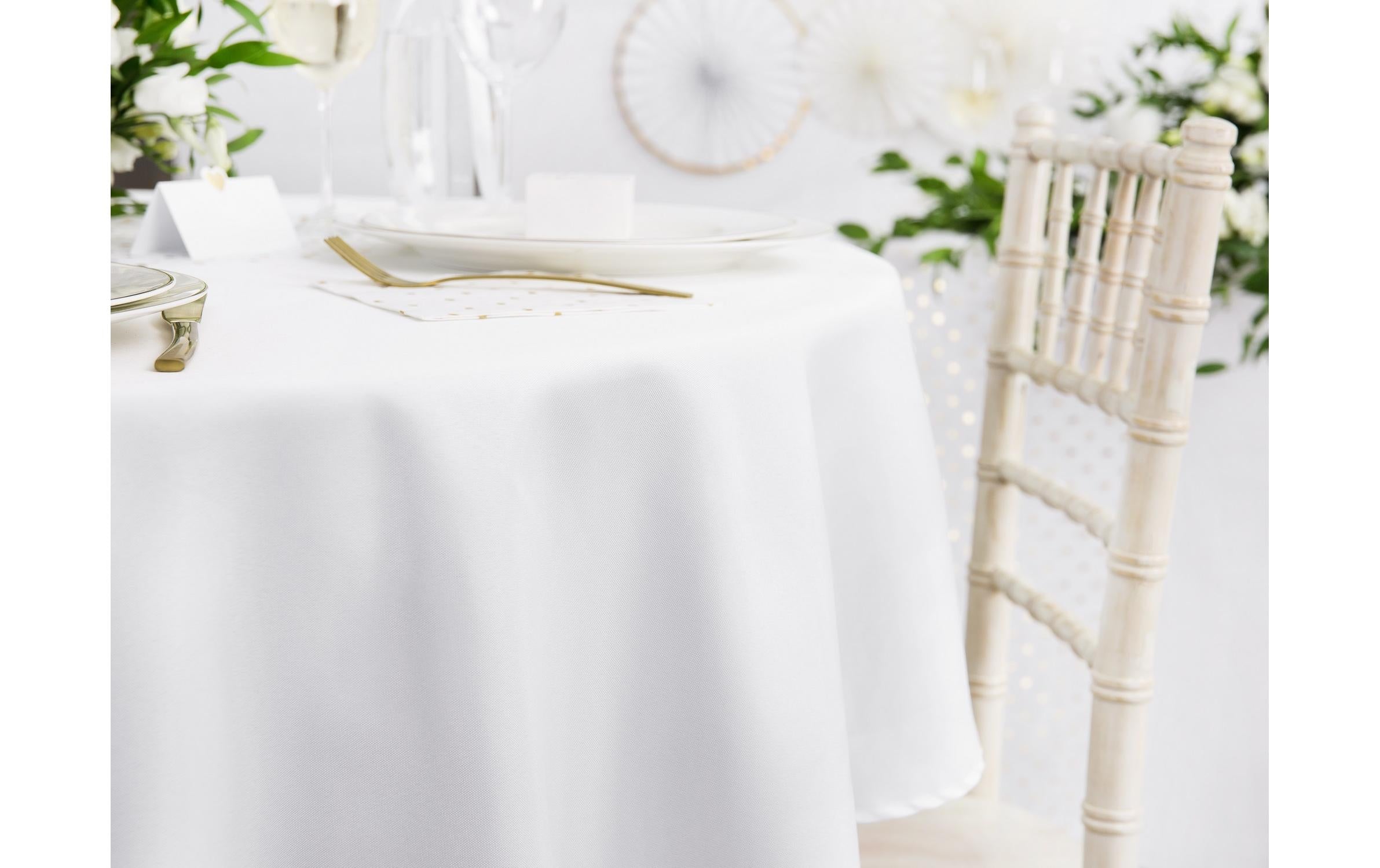Partydeco Tischdecke rund