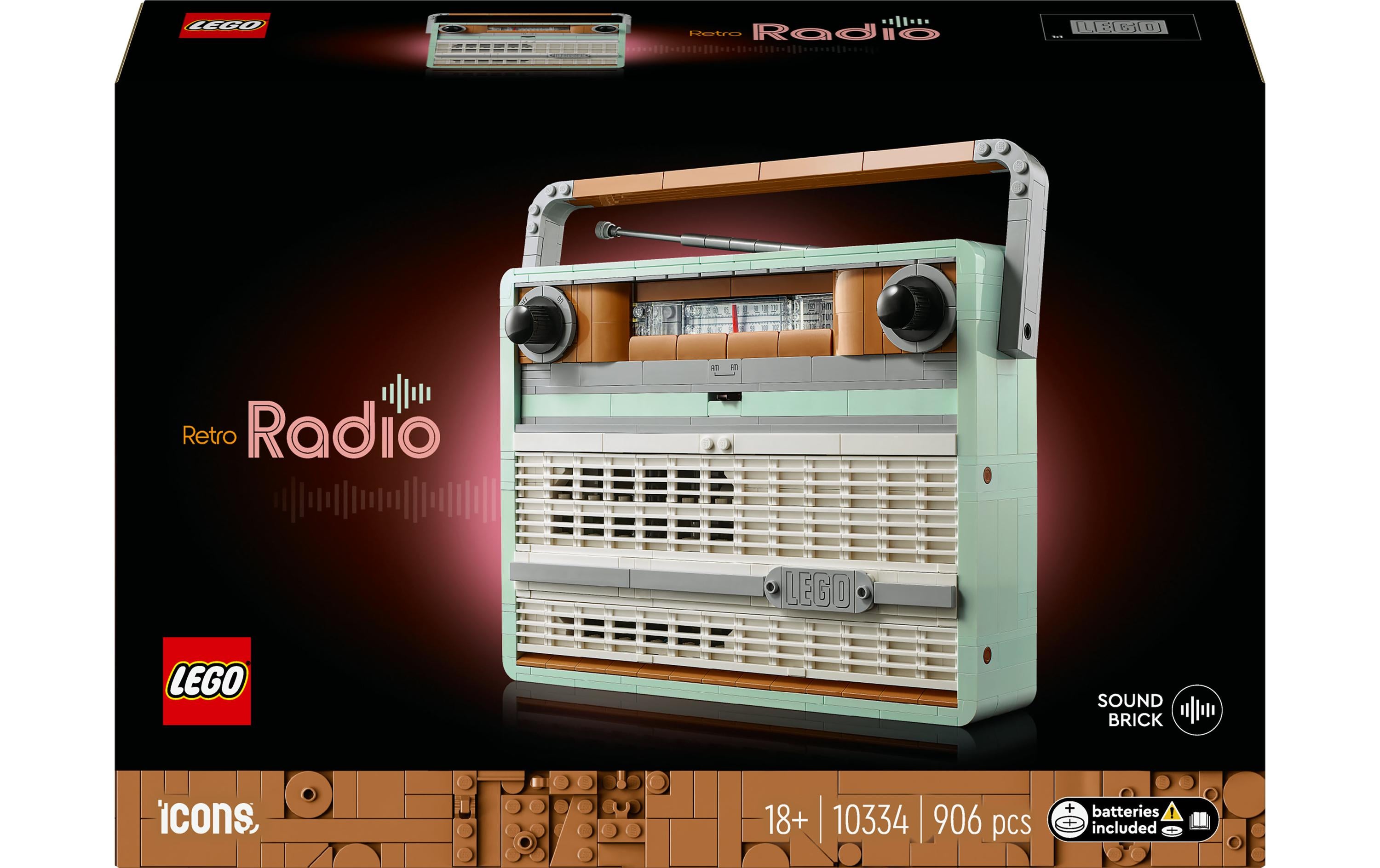 LEGO Retro-Kofferradio