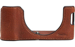 Smallrig | Half Case Kit for FUJIFILM X100VI | Leather (Brown)
