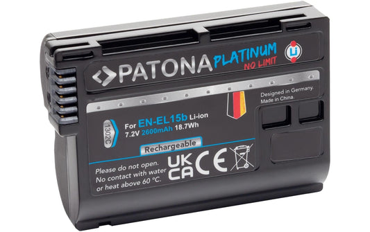 PATONA Platinum Akku EN-EL15, 2040 mAh/7.0V