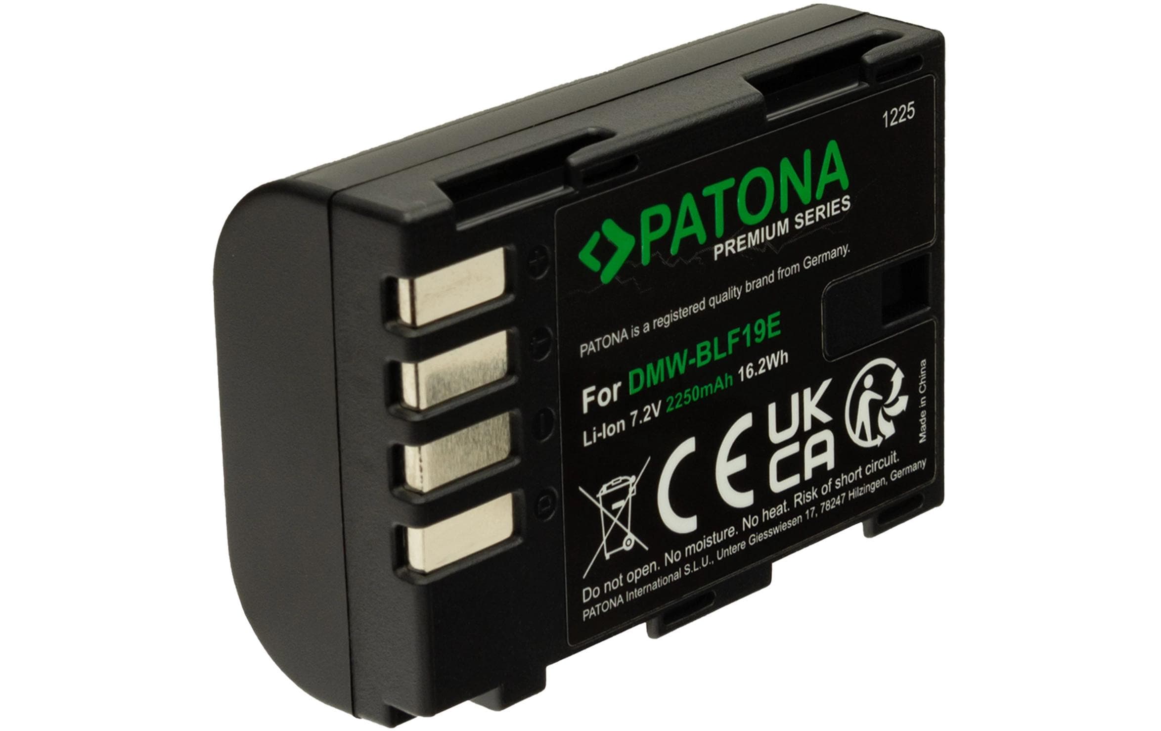 Patona Premium Akku Panasonic DMW-BLF19E