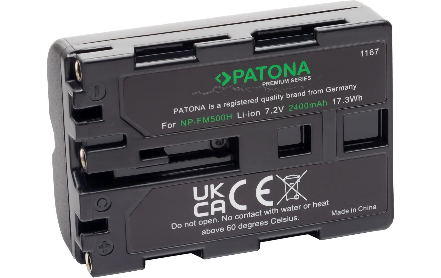 PATONA Premium Akku NP-FM500H, 1600 mAh