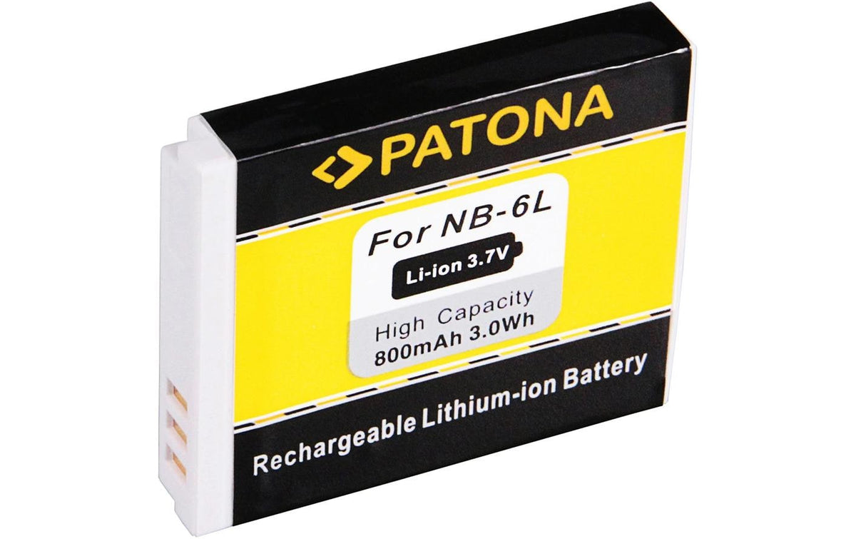 PATONA Akku NB-6L, 800 mAh / 3.7V