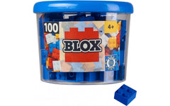 BLOX | 100 blaue 4er Steine in Dose