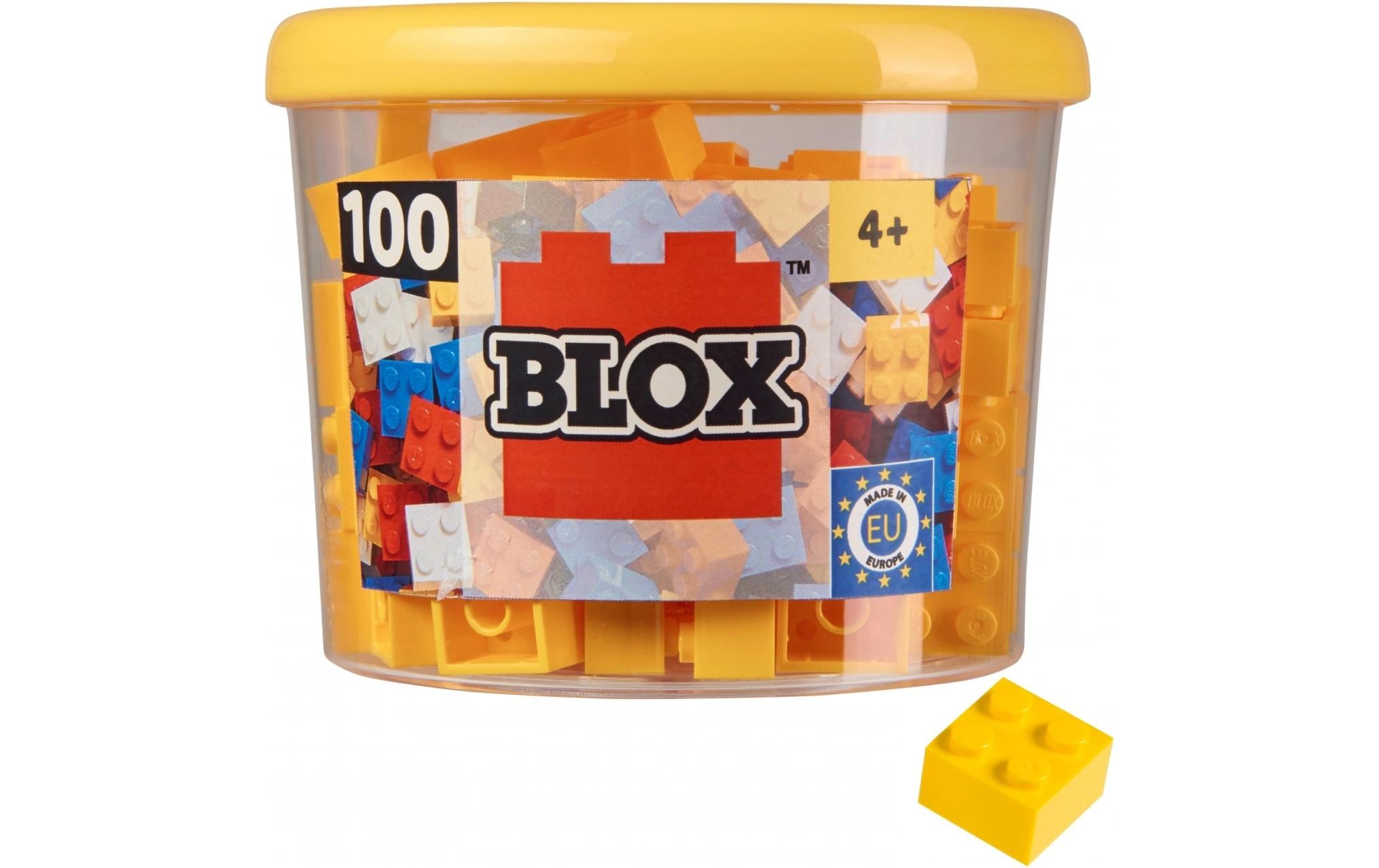 BLOX 100 gelbe 4er Steine in Dose
