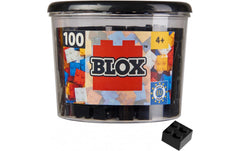 BLOX 100 schwarze 4er Steine in Dose