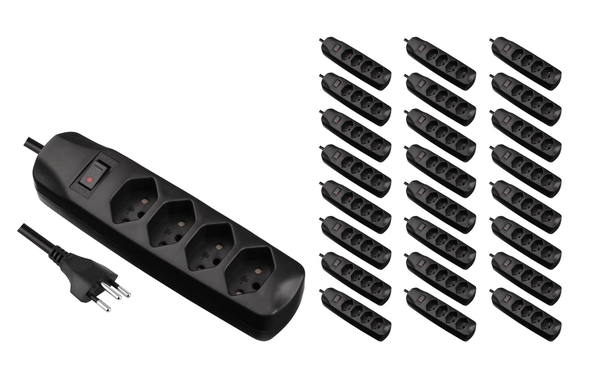 F.power Steckdosenleiste 4xT13 KIT25