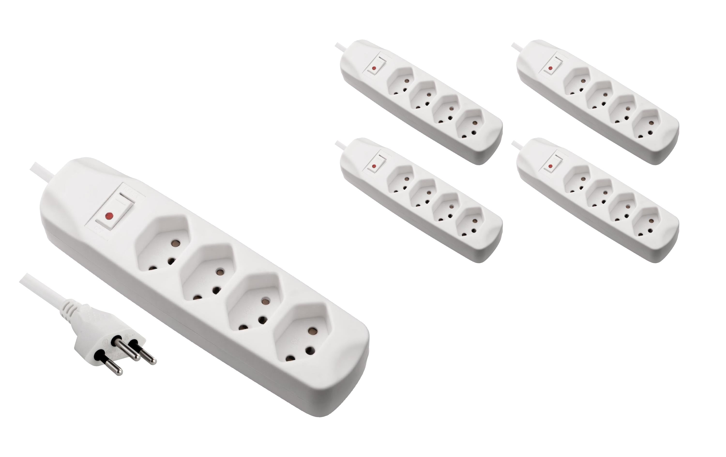 F.power Steckdosenleiste 4xT13 KIT5