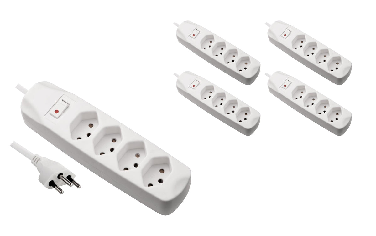 F.power Steckdosenleiste 4xT13 KIT5