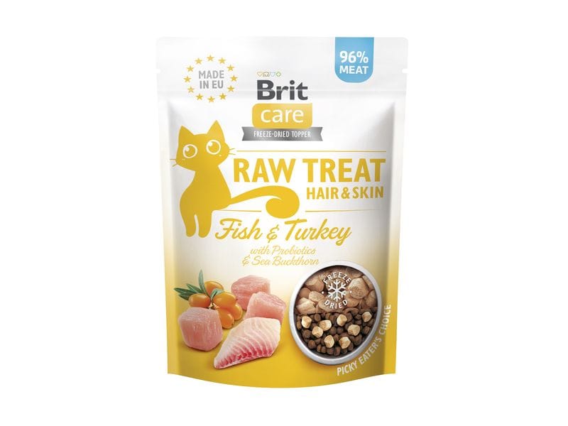 Brit | Care Cat Raw Snack Hair&Skin 40g