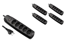 F.power Steckdosenleiste 5xT13 KIT5