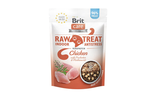 Brit | Care Cat Raw Snack Indoor&Antistress | 40g
