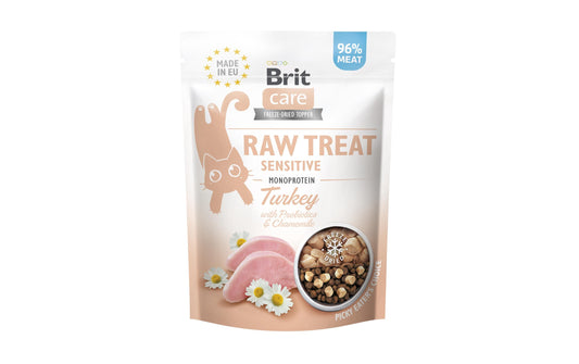 Brit | Care Cat Raw Snack Sensitive 40g