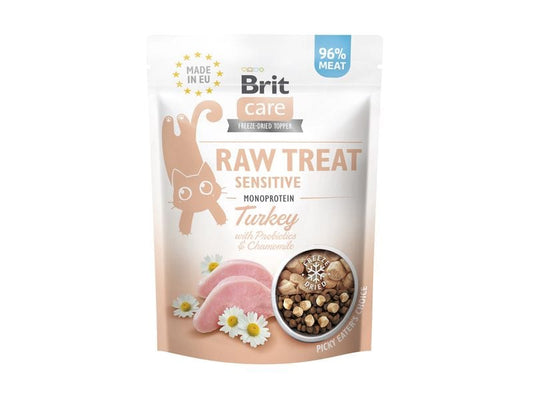 Brit | Care Cat Raw Snack Sensitive 40g