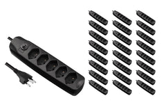 F.power Steckdosenleiste 5xT13 KIT25