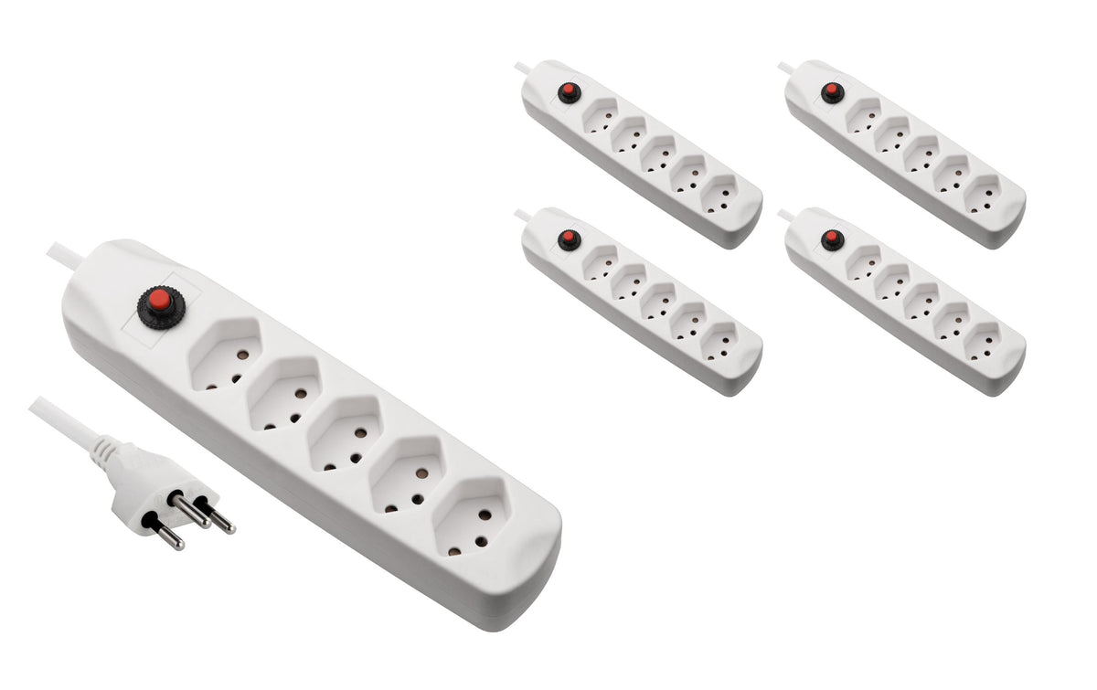 F.power Steckdosenleiste 5xT13 KIT5