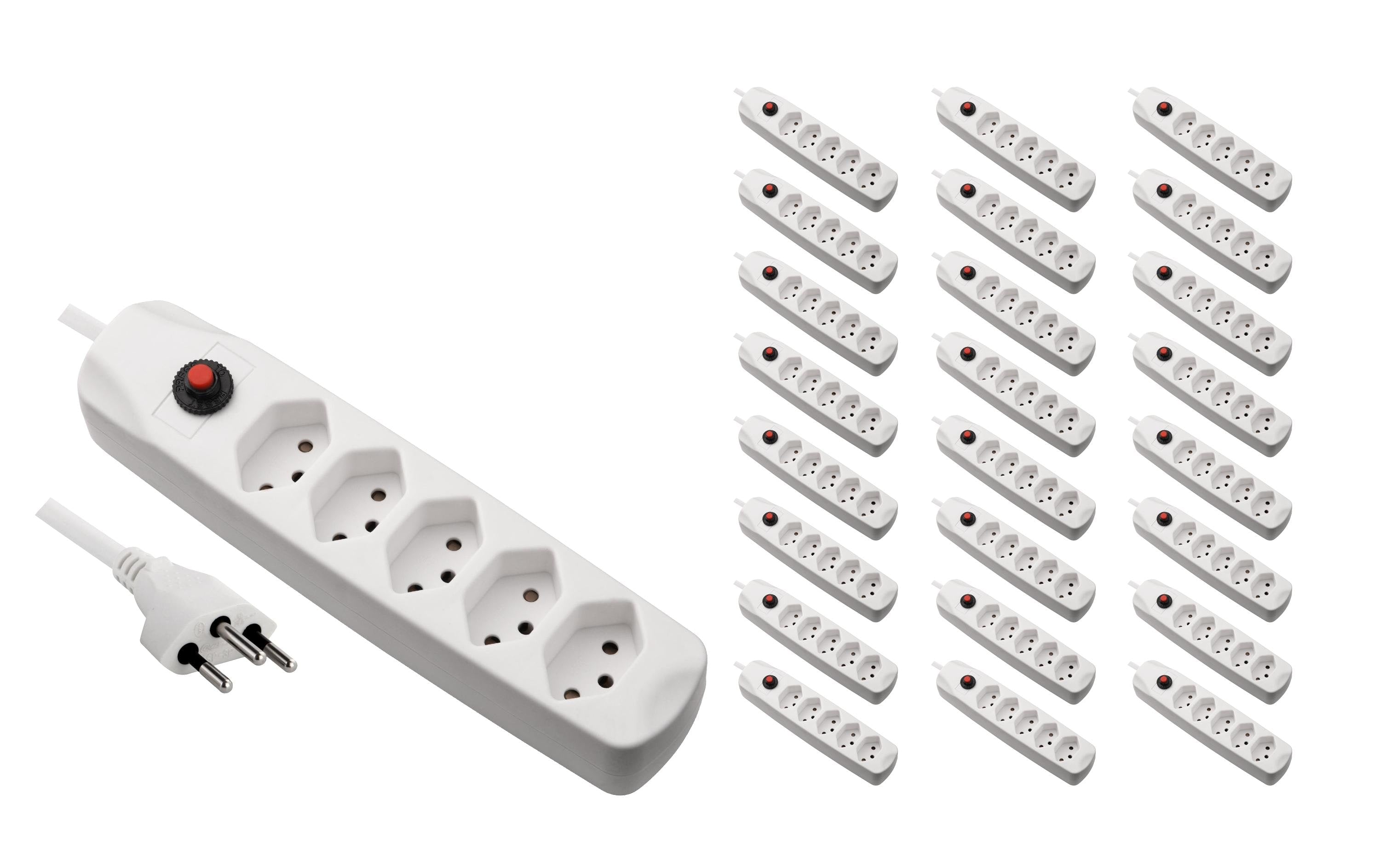F.power Steckdosenleiste 5xT13 KIT25