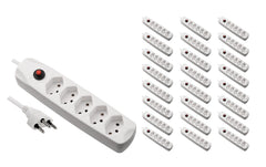 F.power Steckdosenleiste 5xT13 KIT25