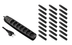 F.power Steckdosenleiste 7xT13 KIT25