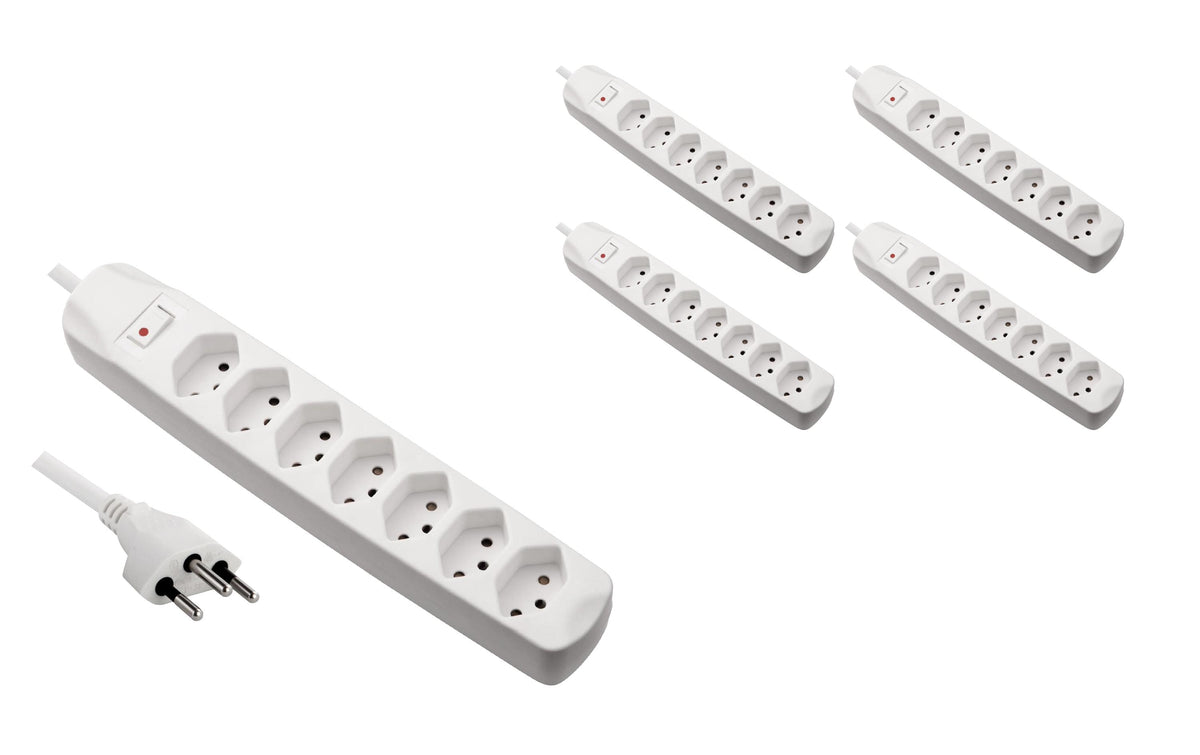 F.power Steckdosenleiste 7xT13 KIT5