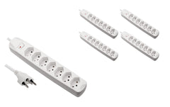 F.power Steckdosenleiste 7xT13 KIT5