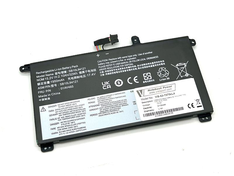Vistaport | Notebook Akku für LENOVO | 15.2V 2110mAh, 32 Wh
