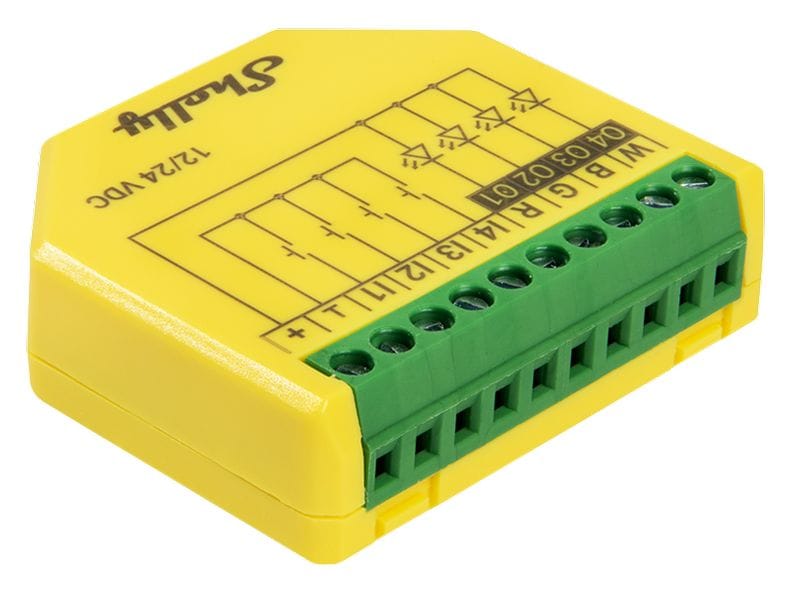 Shelly | Plus RGBW PM | WiFi Controller für LED Streifen