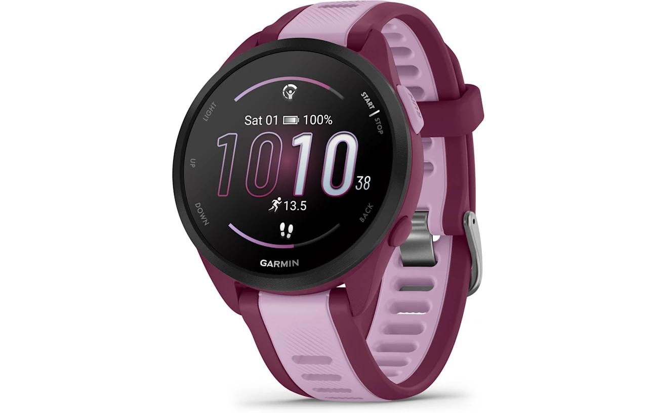 GARMIN, Sportuhr Forerunner 165 Music Rosa