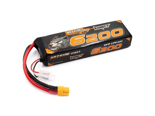 Konect | Lipo 6200mAh 11.1V 60C 3S1P 68.8Wh | bash (XT90)
