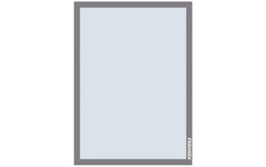 Franken, Plakatrahmen PRO A3, Silber, 2 Stü
