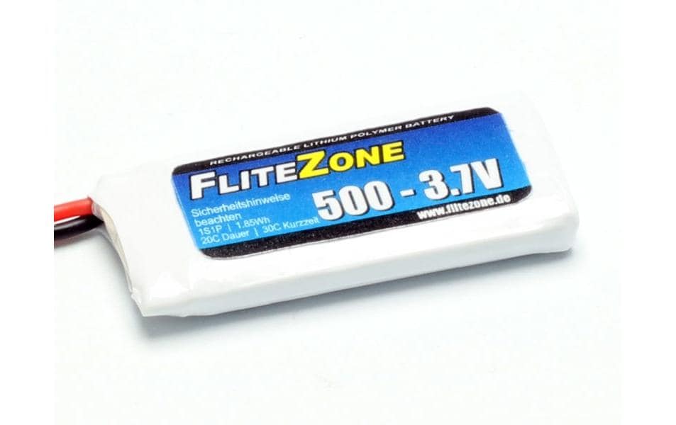 FliteZone RC-Akku LiPo 500mA, 3.7V