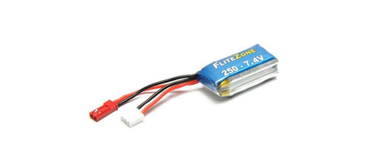 FliteZone RC-Akku LiPo 250mA, 7.4V