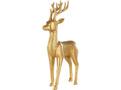 EGLO | Aufsteller Hirsch Ransiki 56 cm | Polyresin, L 345, B 145, H 560, Gold