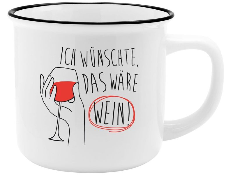 Sheepworld | Universaltasse Lieblingsbecher | Wein 350 ml, 1 Stück