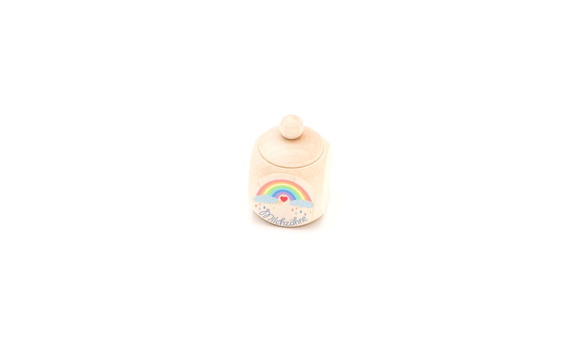 HobbyFun, Holzartikel Milchzahndose Regenbo