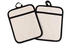 FTM Topflappen Set à 2 Stk., Mit Silikon