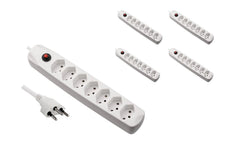 F.power Steckdosenleiste 7xT13 KIT5