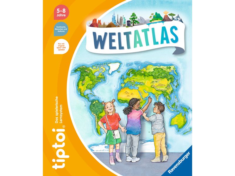 tiptoi | Weltatlas | 5-8 Jahre