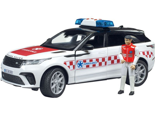 Bruder Spielwaren | Bruder Range Rover Velar Notarztfahrzeug