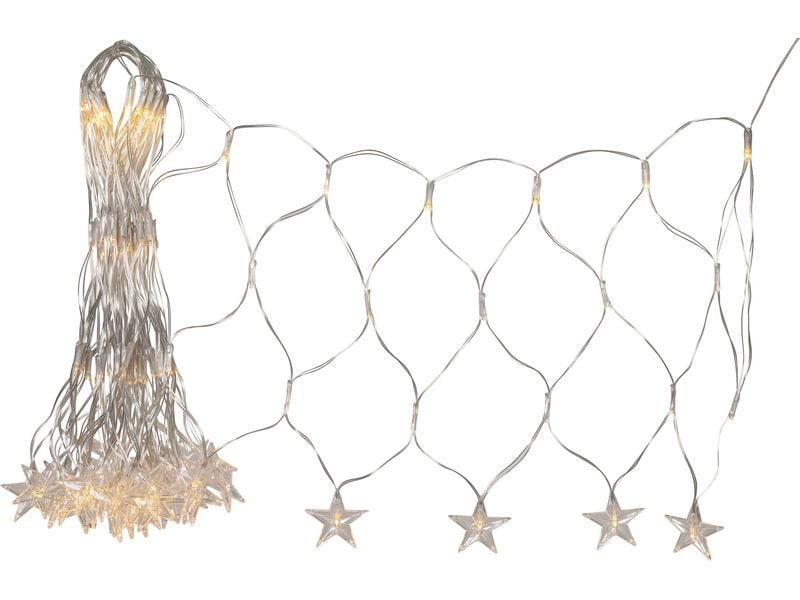 Star Trading | Netz Lichterkette StarNet | IP44, Warmweiss, 160 LED