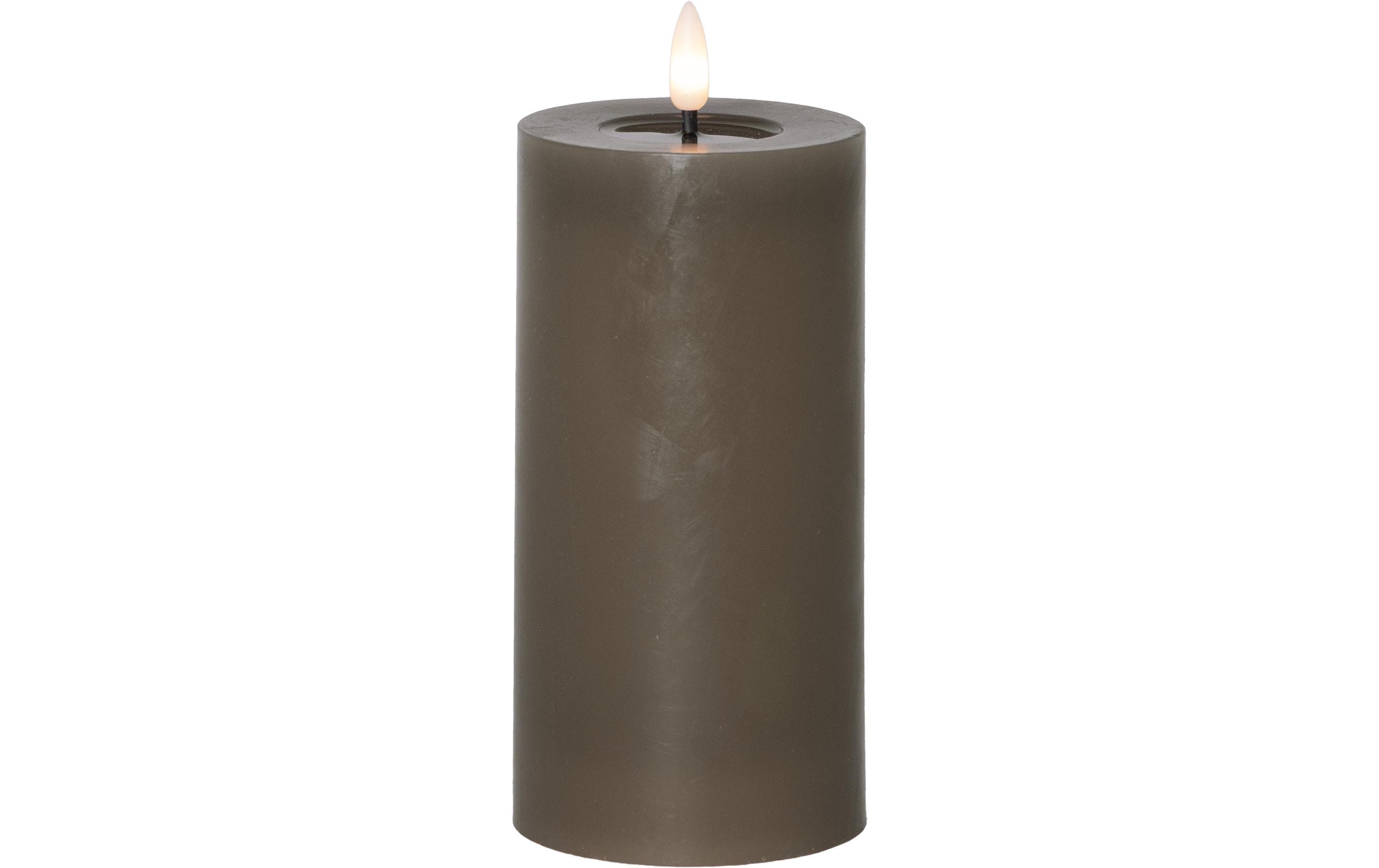 Star Trading, LED-Kerze Flamme Flow, Braun