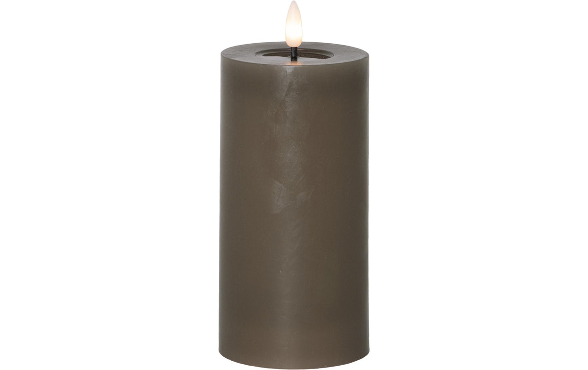 Star Trading, LED-Kerze Flamme Flow, Braun