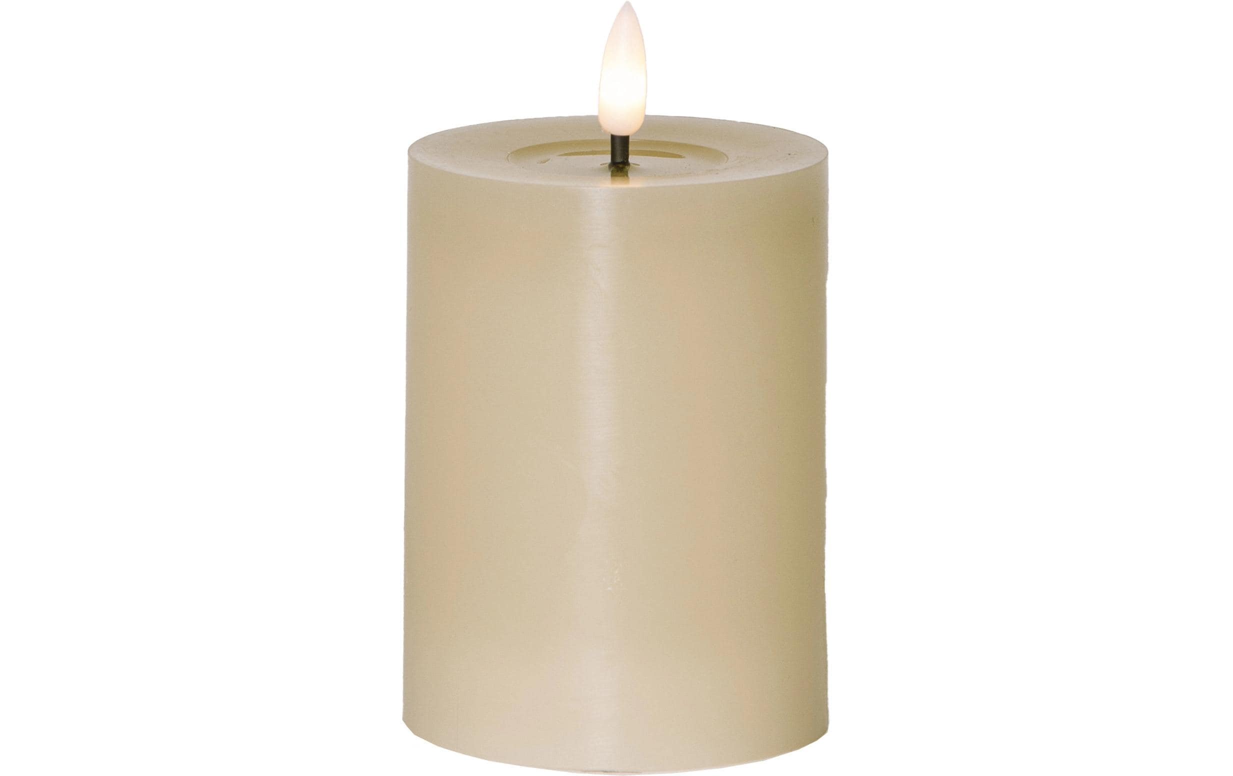 Star Trading, LED-Kerze Flamme Flow, Beige