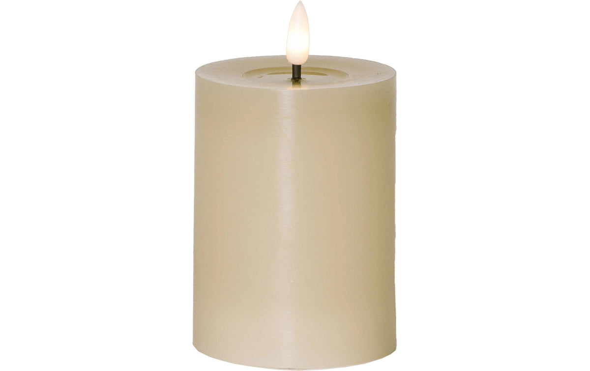 Star Trading, LED-Kerze Flamme Flow, Beige