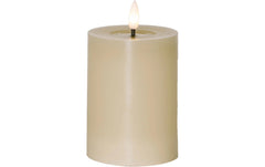 Star Trading, LED-Kerze Flamme Flow, Beige